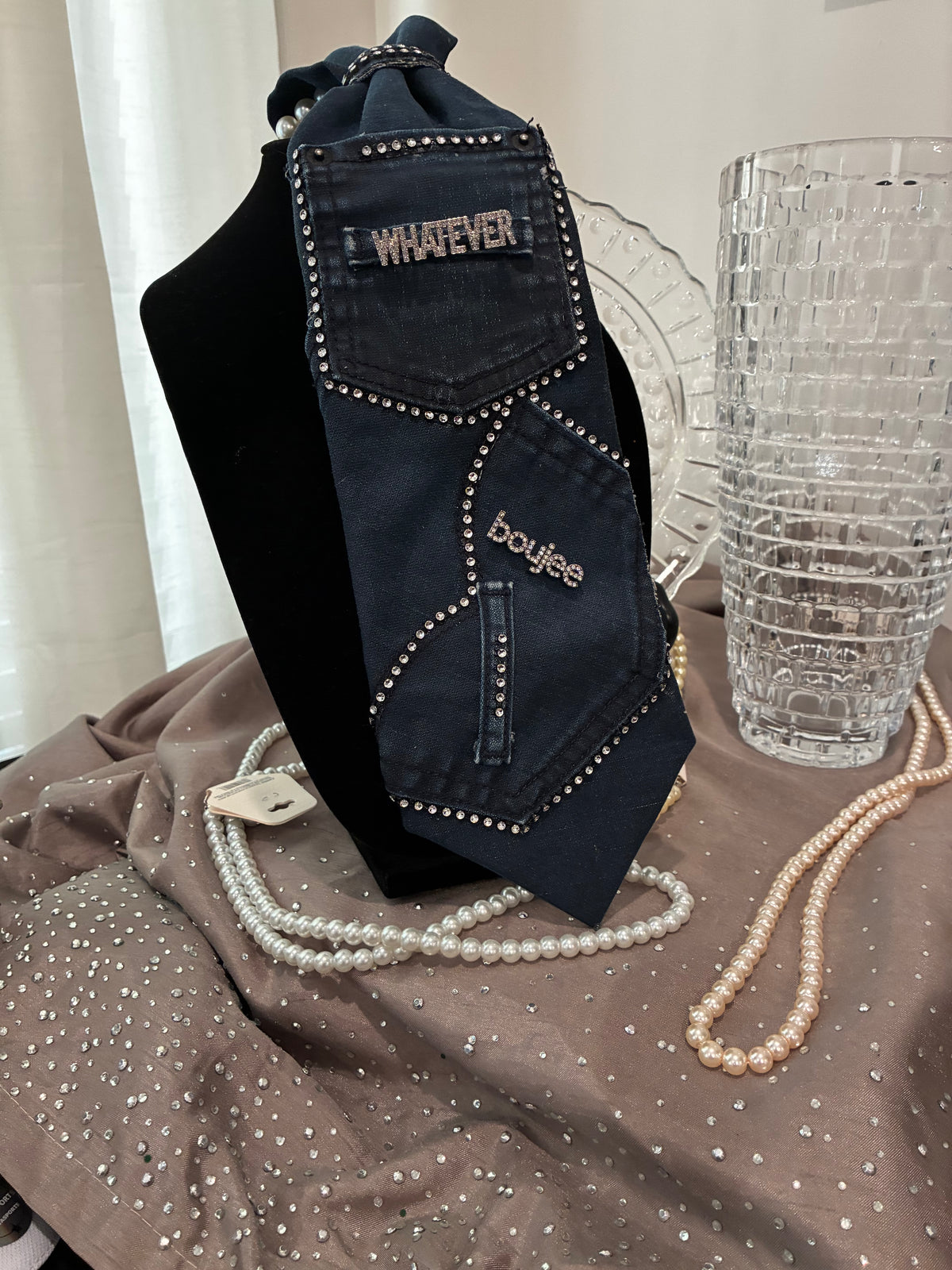 Signature Denim tie