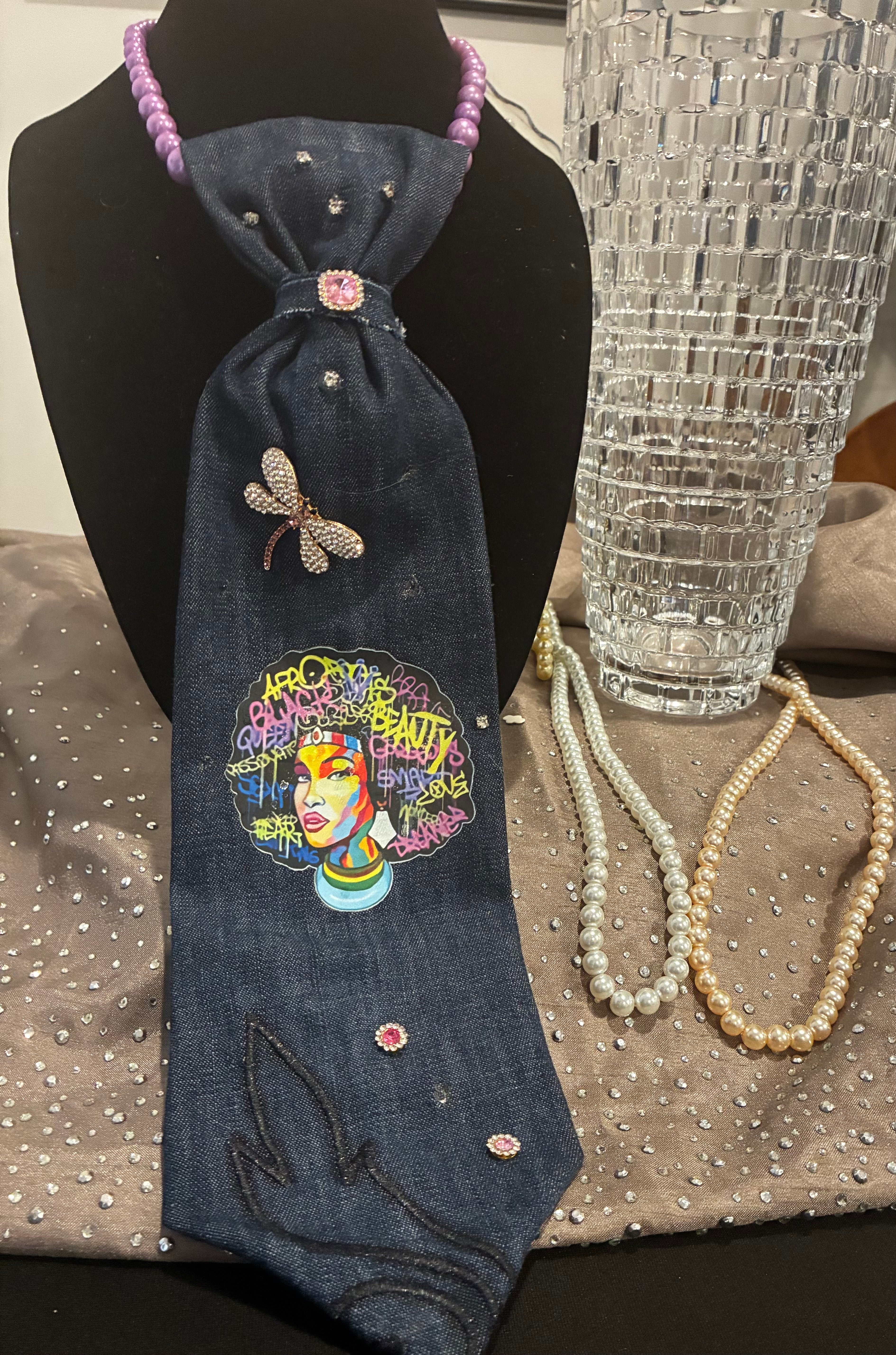 Signature  Denim Tie