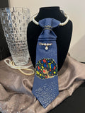 The Signature denim tie
