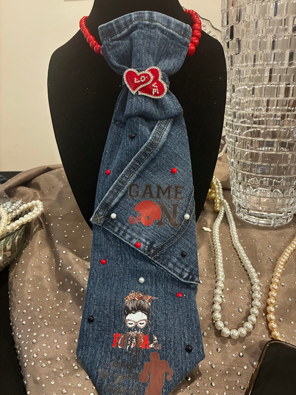 Signature Denim Tie