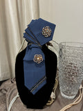 Signature denim tie