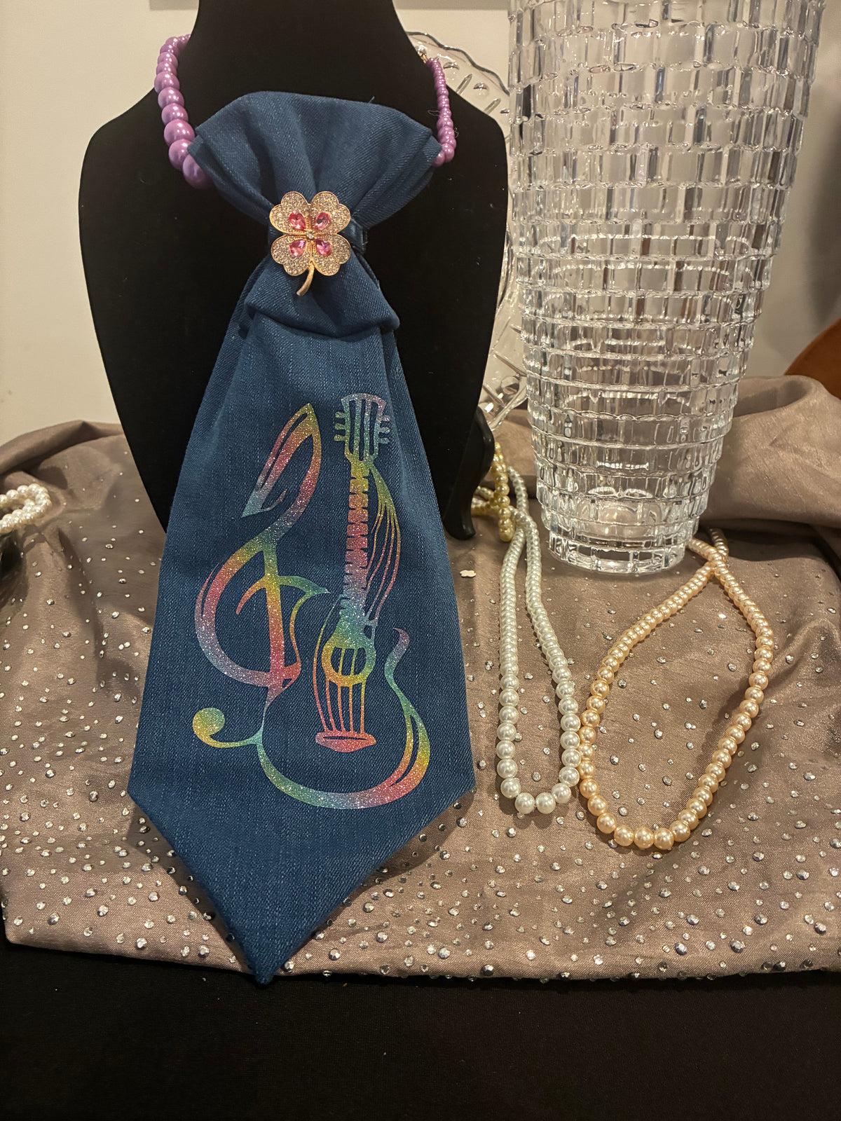Signature Denim Tie