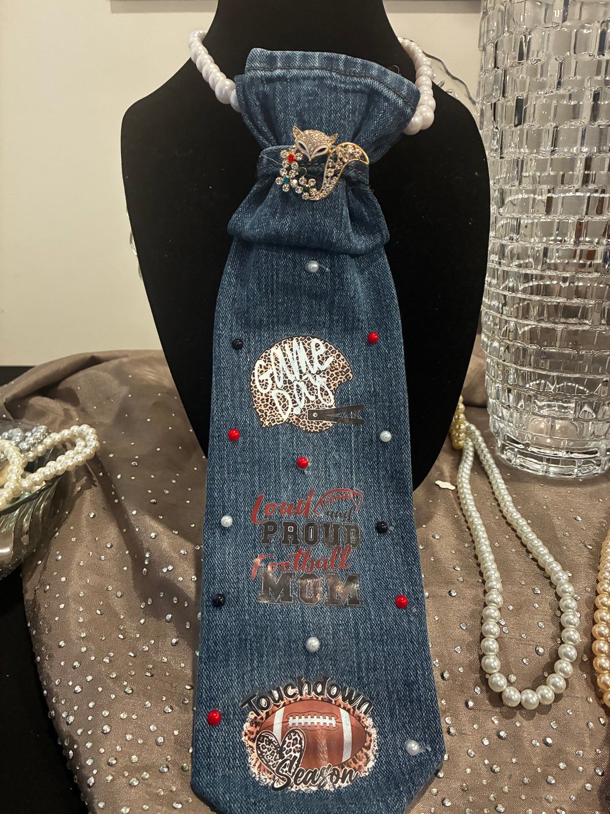Signature Denim Tie